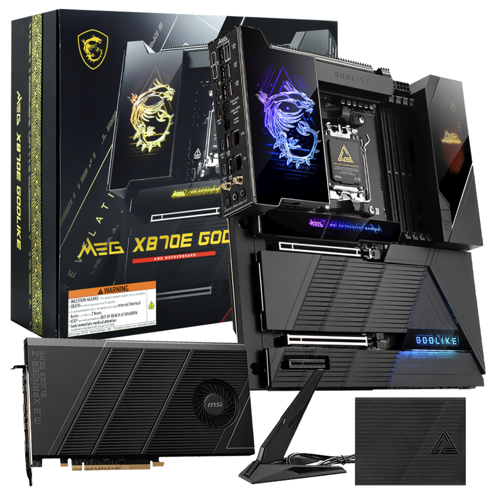 Placa Mãe MSI Meg X870E Godlike Socket AM5 / DDR5