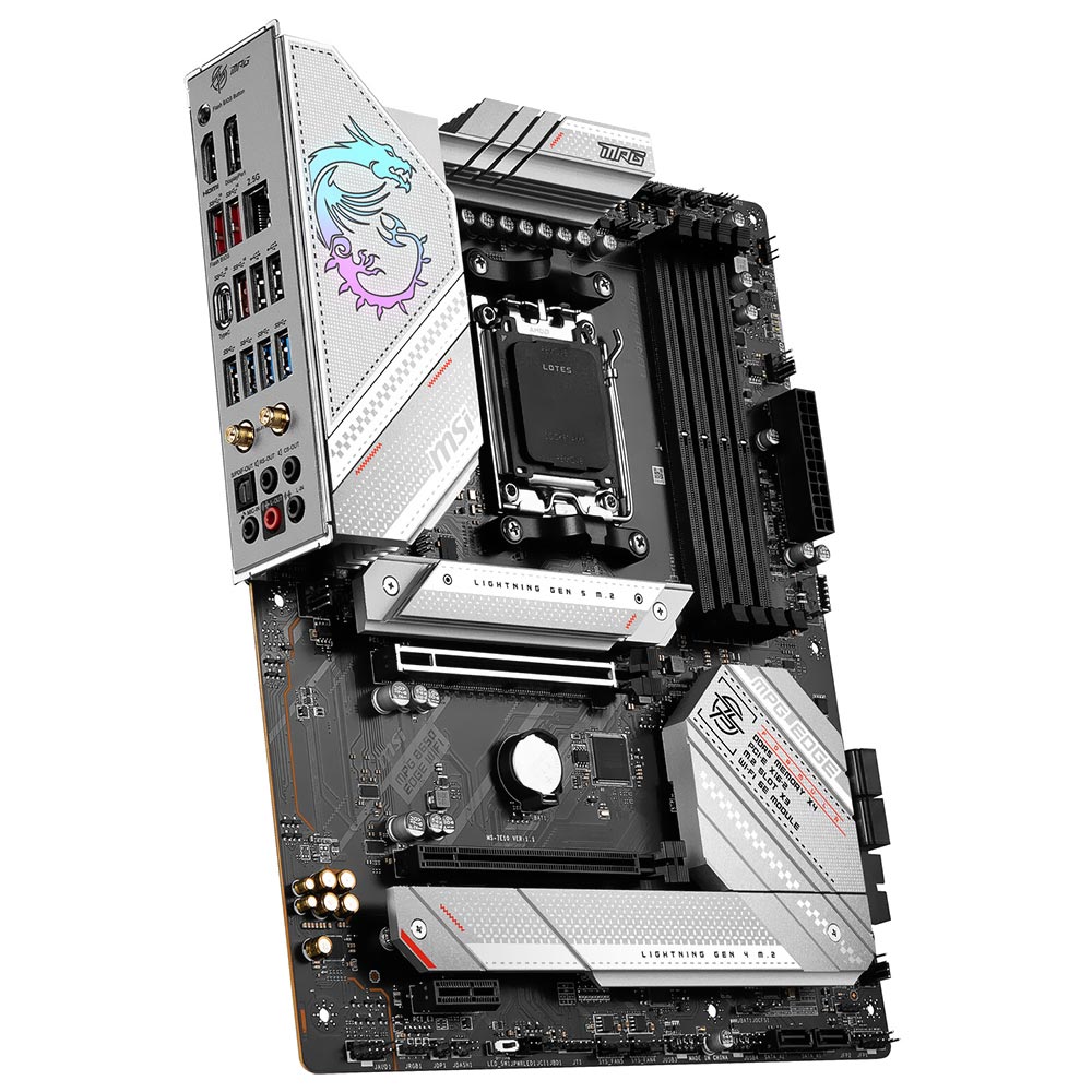 Placa Mãe MSI MPG B650 Edge Wi-Fi Socket AM5 / DDR5