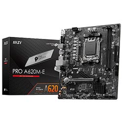 Placa Mãe MSI Pro A620M-E Socket AM5 / DDR5 / VGA