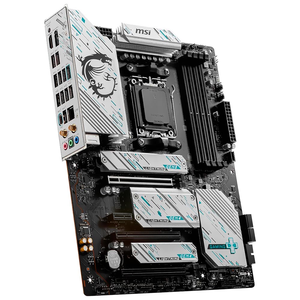 Placa Mãe MSI X670E Gaming Plus Wi-Fi Socket AM5 / DDR5