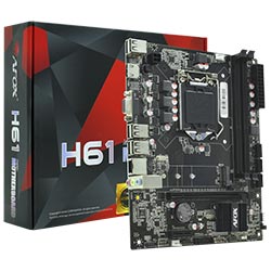 MB S1155 AFOX IH61-MA5-V6 M.2/DDR3/HDMI/VGA/USB2.0/GLAN/SOM