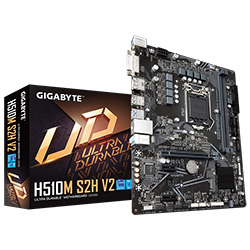 MB S1200 GIGABYTE H510M S2H V2 M.2/DDR4/DP/DVI/HDMI/USB3.2/GLAN/SOM - RECONDICIONADO