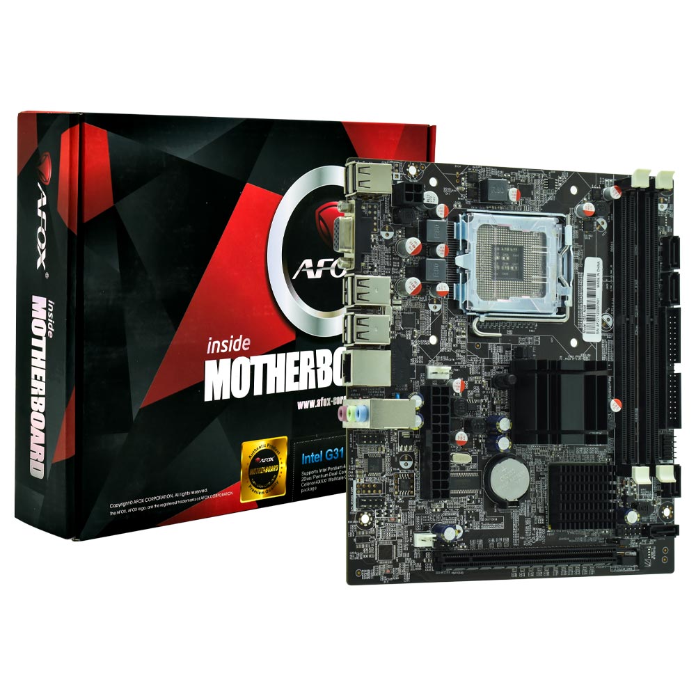 Placa Mãe AFOX IG31-MA6 Socket LGA 775 / VGA / DDR2