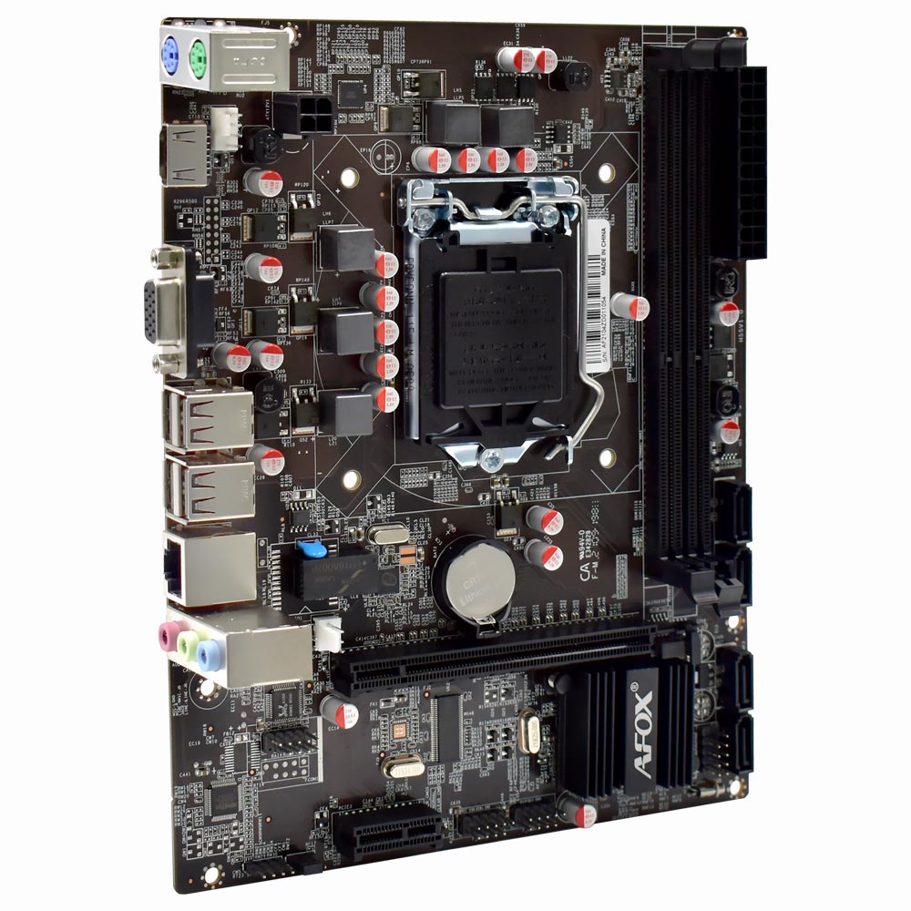 Placa Mãe AFOX IH55-MA6 Socket LGA 1156 / VGA / DDR3