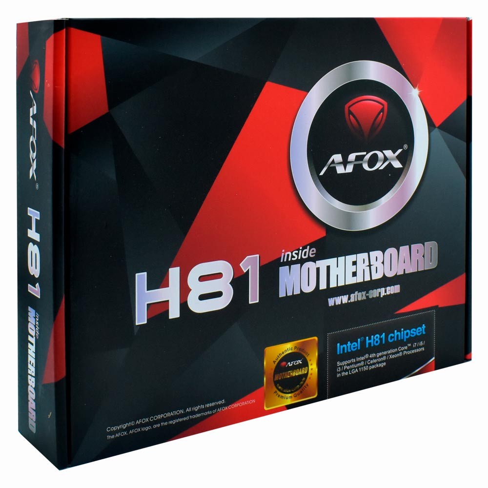 Placa Mãe AFOX IH81-MA2-V6 Socket LGA 1150 / VGA / DDR3