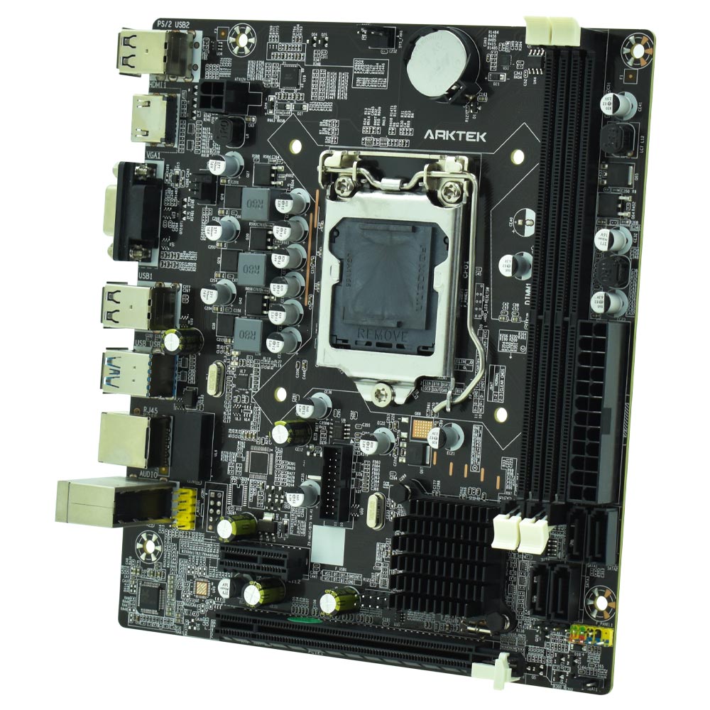 Placa Mãe Arktek AK-B75M EL Socket LGA 1155 / VGA / DDR3 no