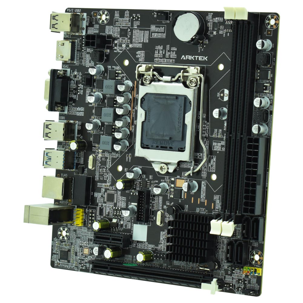 Placa Mãe Arktek AK-B75M EL Socket LGA 1155 / VGA / DDR3