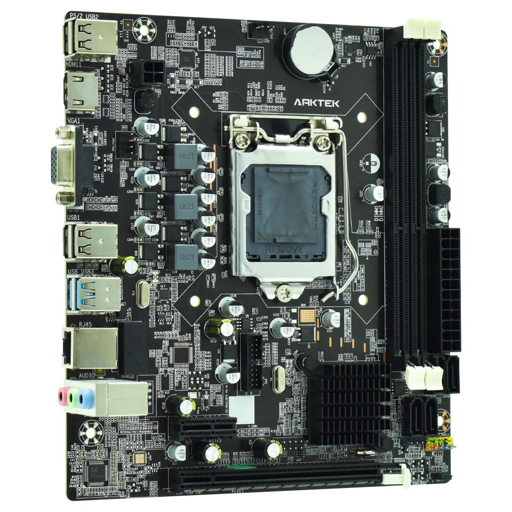 Placa Mãe Arktek AK-B75M EL Socket LGA 1155 / VGA / DDR3