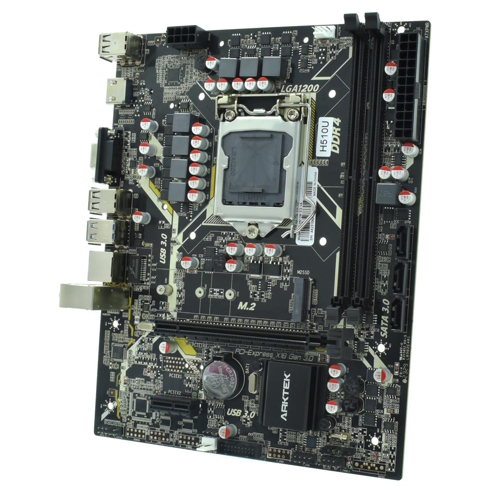 Placa Mãe Arktek AK-H510M EG VA Socket LGA 1200 / VGA / DDR4