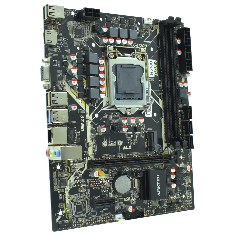 Placa Mãe Arktek AK-H510M EG VA Socket LGA 1200 / VGA / DDR4