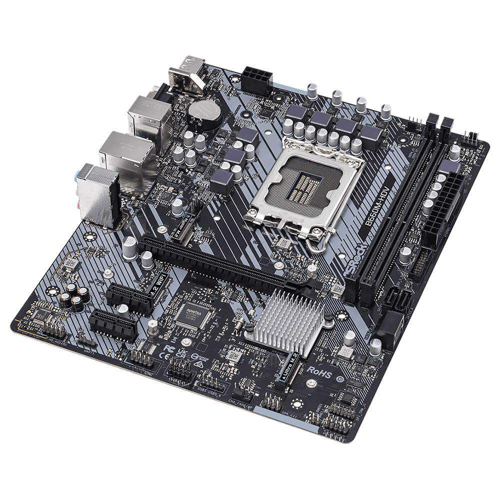 Placa Mãe ASRock B660M-HDV Socket LGA 1700 / VGA / DDR4