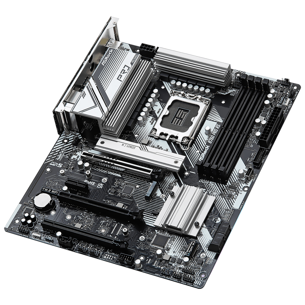 Placa Mãe ASRock B760 Pro RS Socket LGA 1700 / DDR5