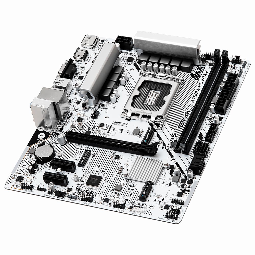 Placa Mãe ASRock B760M-HDV/M.2 Socket LGA 1700 / VGA / DDR5