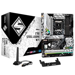 Placa Mãe ASRock Z790 Steel Legend Wi-Fi Socket LGA 1700 / DDR5