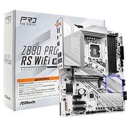 Placa Mãe ASRock Z890 Pro RS Wi-Fi White Socket LGA 1851 / DDR5