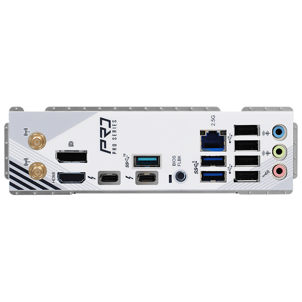 Placa Mãe ASRock Z890 Pro RS Wi-Fi White Socket LGA 1851 / DDR5