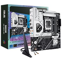 Placa Mãe ASUS B860M AYW Gaming Wi-Fi Socket LGA 1851 / DDR5