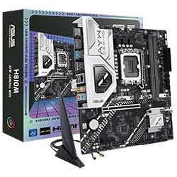 Placa Mãe ASUS H810M-AYW Gaming Wi-Fi Socket LGA 1851 / DDR5