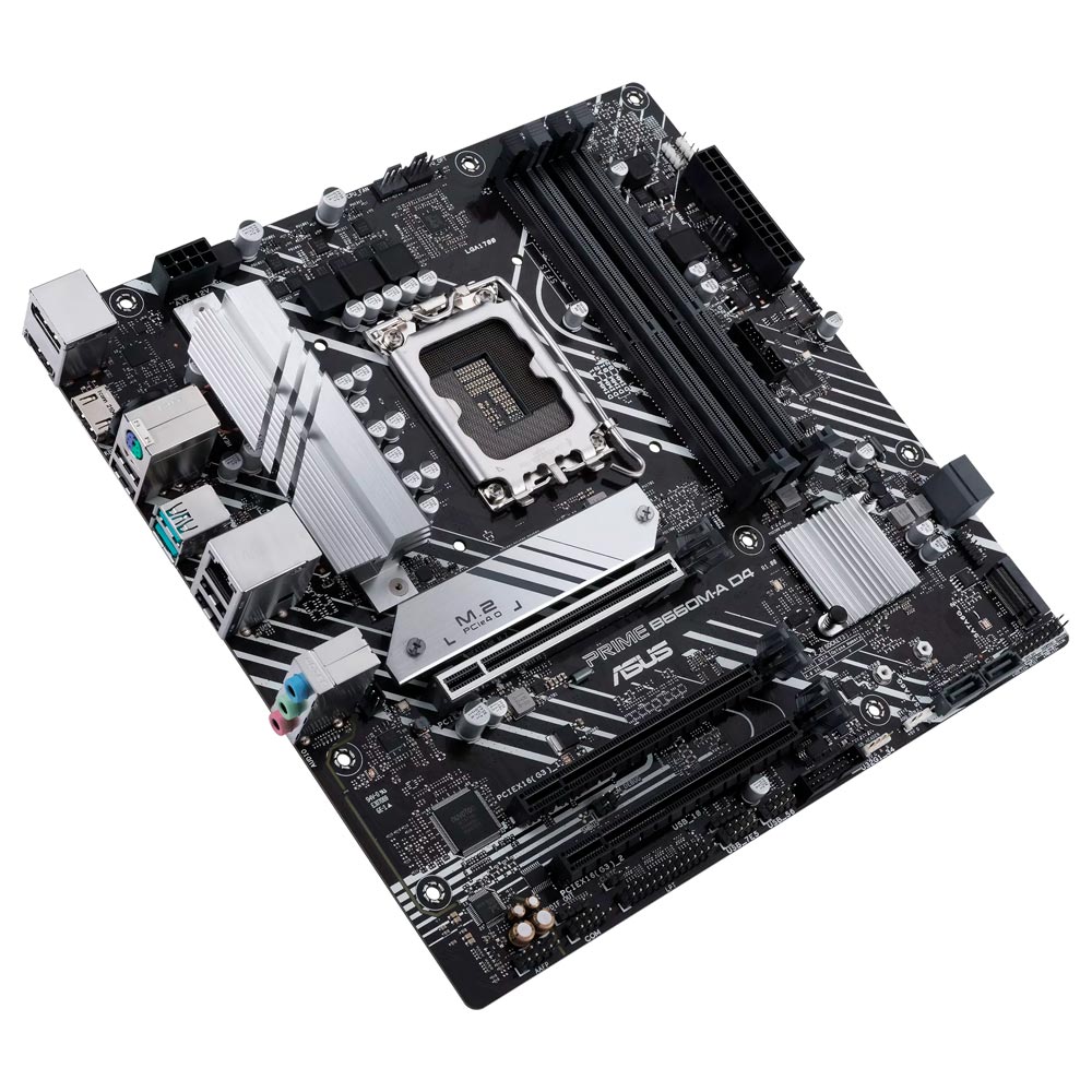 Placa Mãe ASUS Prime B660M-A D4 Socket LGA 1700 / DDR4 