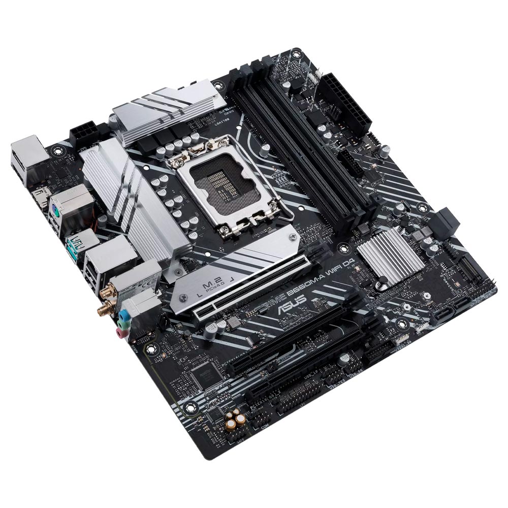 Placa Mãe ASUS Prime B660M-A Wi-Fi D4 Socket LGA 1700 / DDR4