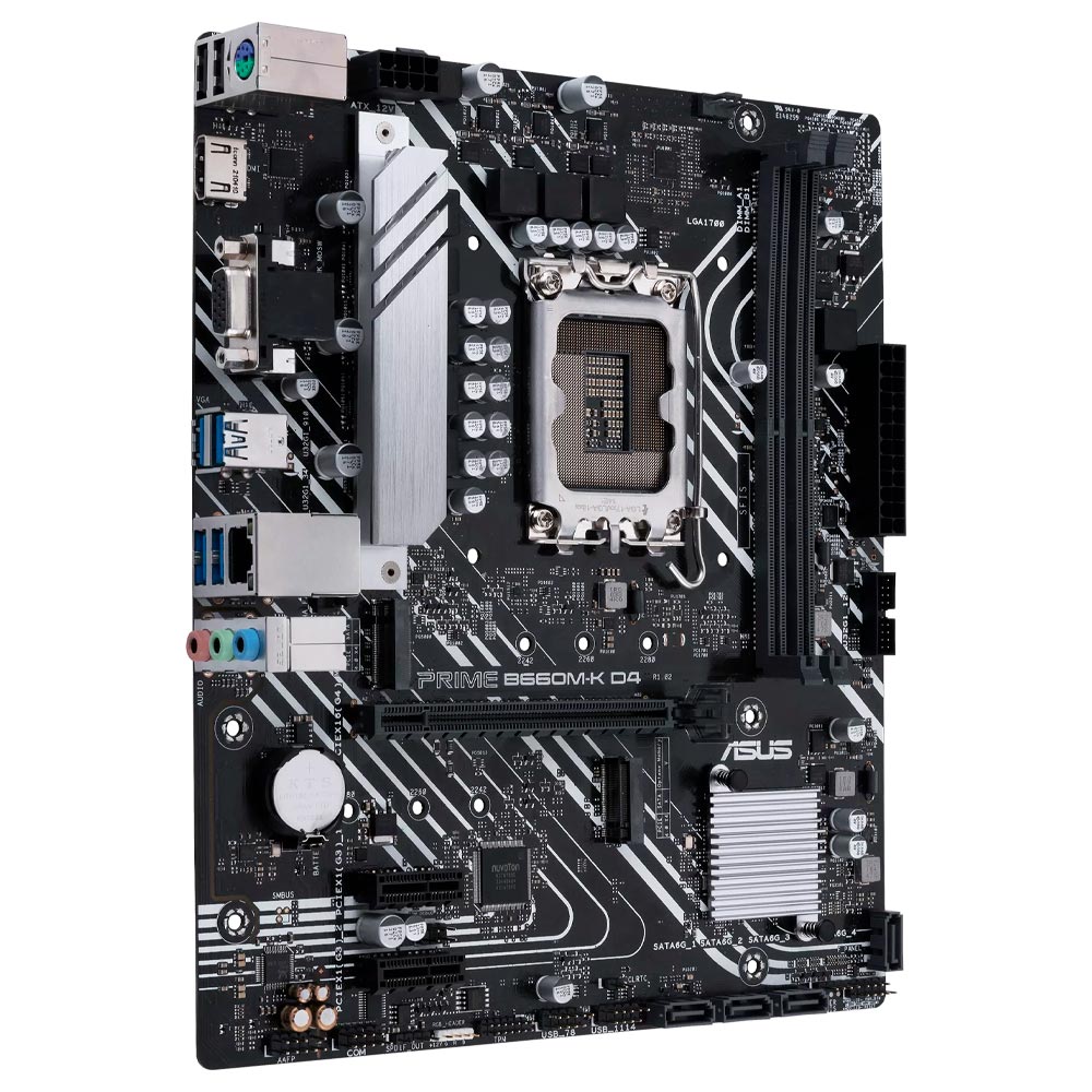 Placa Mãe ASUS Prime B660M-K D4 Socket LGA 1700 / VGA / DDR4 