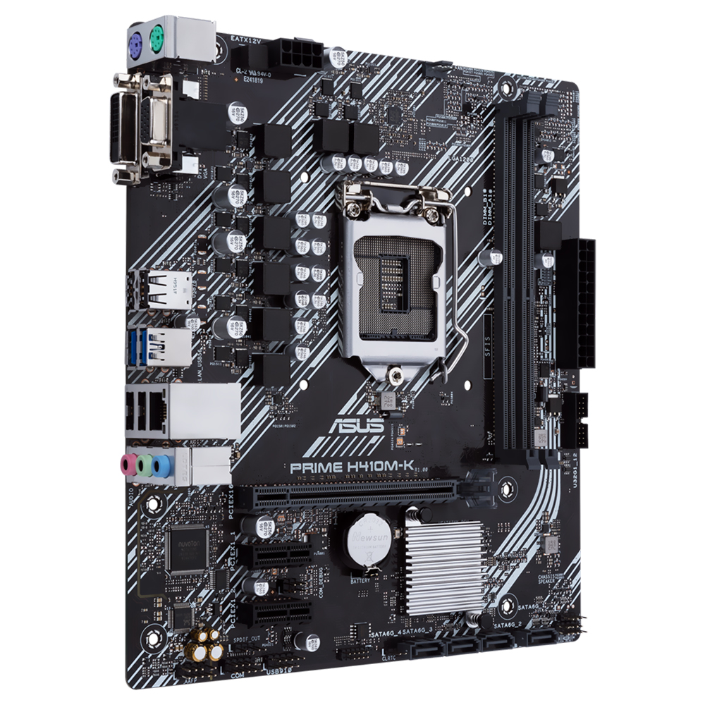 Placa Mãe ASUS Prime H410M-K Socket LGA 1200 / VGA / DDR4