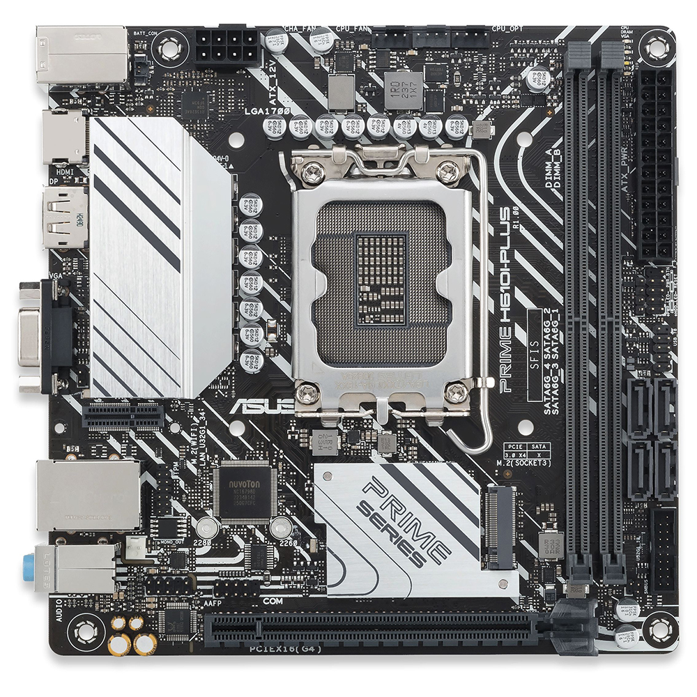 Placa Mãe ASUS Prime H610I-PLUS-CSM Socket LGA 1700 / DDR5