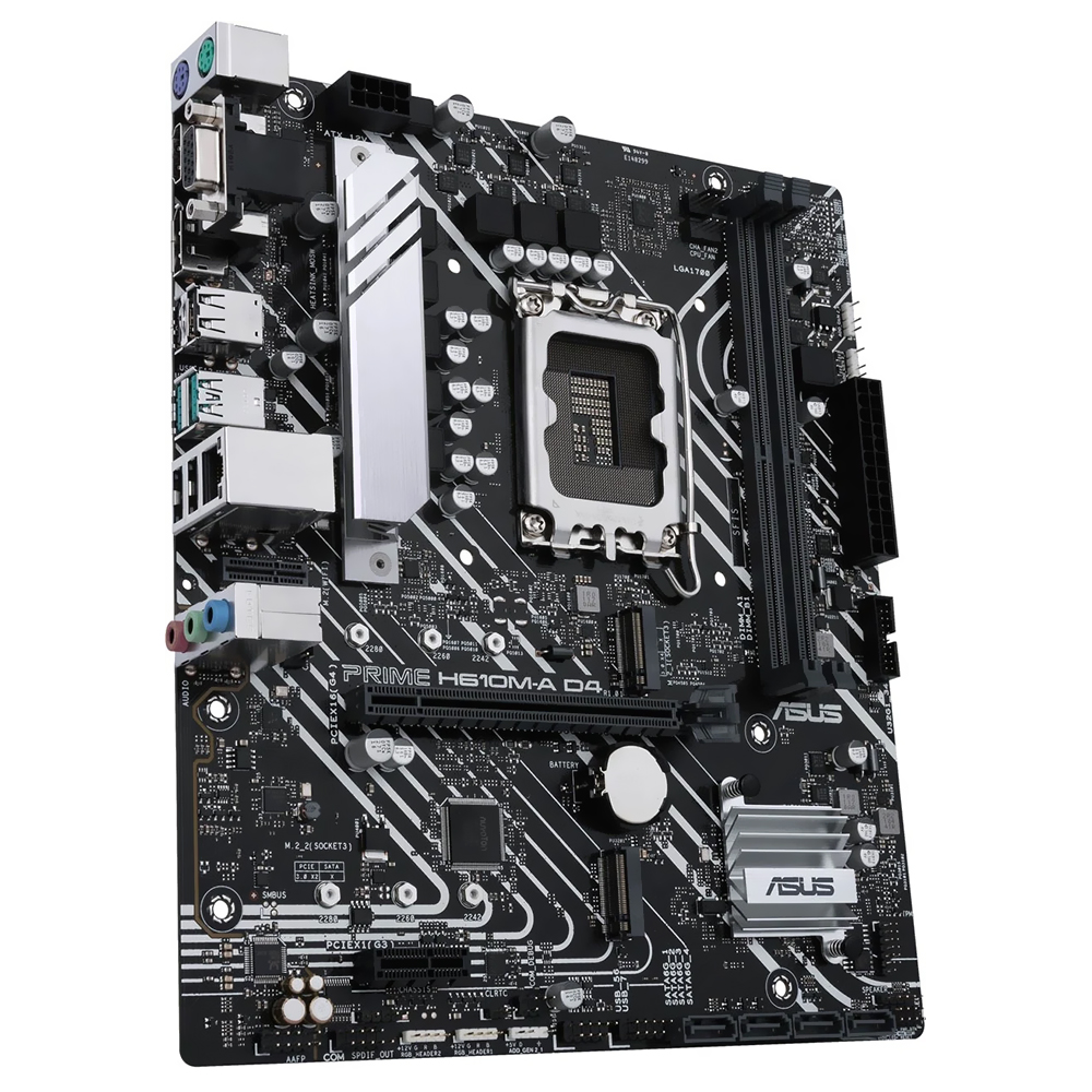 Placa Mãe ASUS Prime H610M-A D4 Socket LGA 1700 / VGA / DDR4