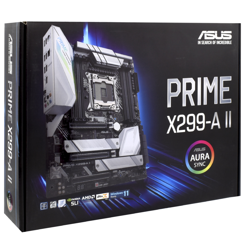 Placa Mãe ASUS Prime X299-A II Socket LGA 2066 / DDR4