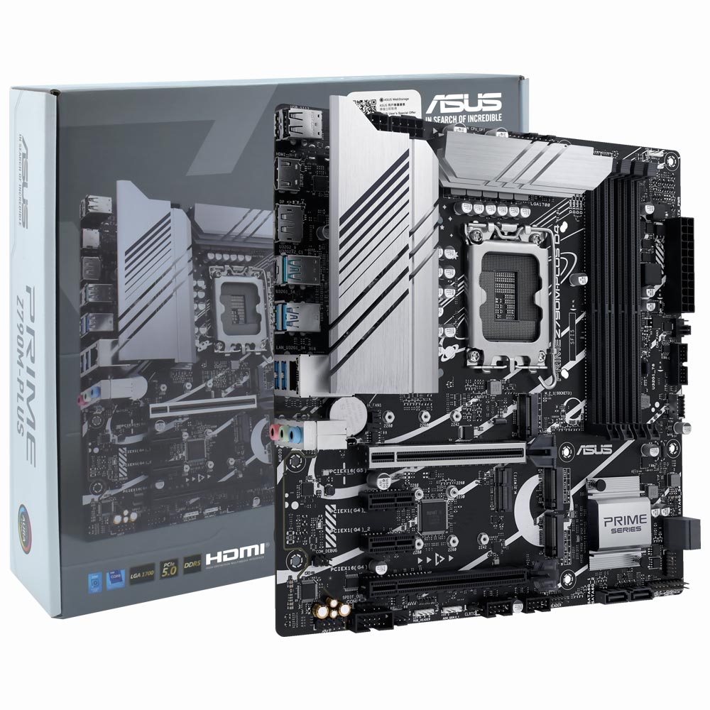 Placa Mãe ASUS Prime Z790M-PLUS Socket LGA 1700 / DDR5