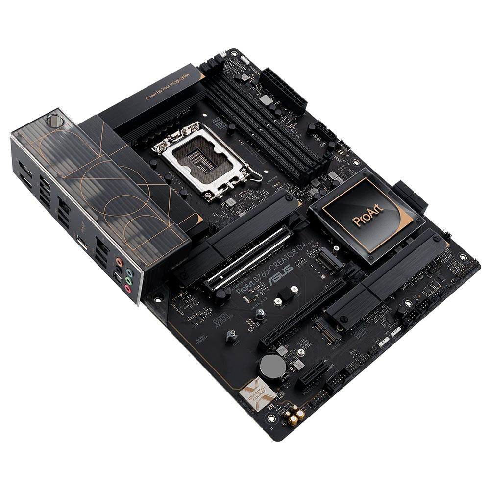 Placa Mãe ASUS ProArt B760-CREATOR D4 Socket LGA 1700 / DDR4