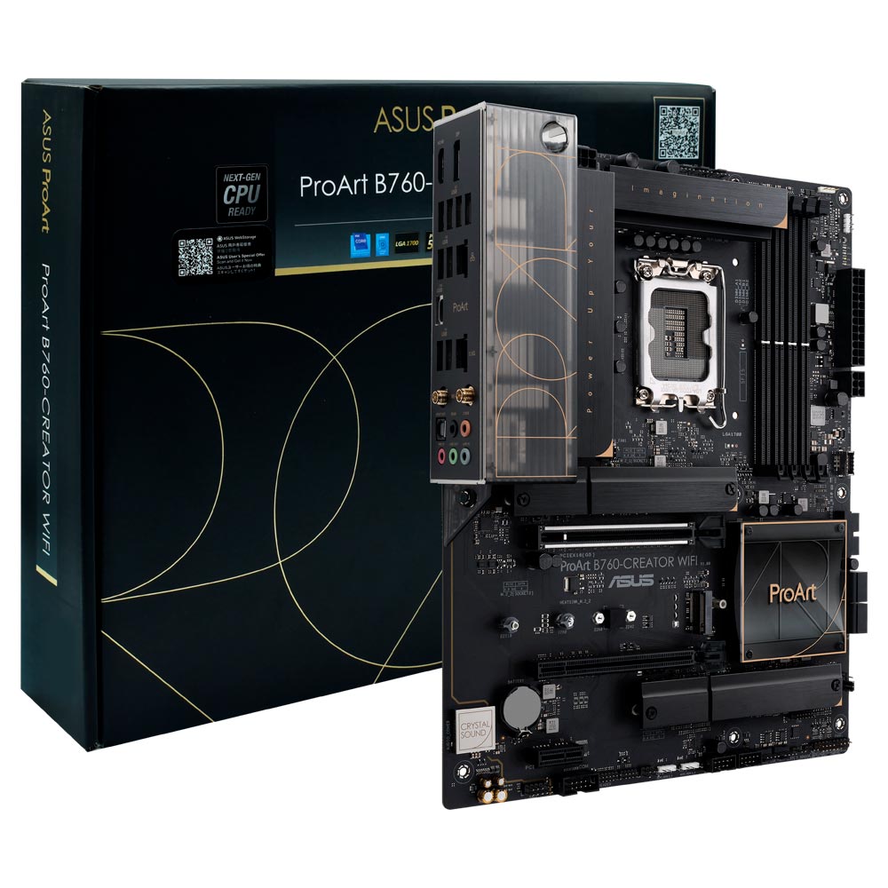 Placa Mãe ASUS ProArt B760-CREATOR Socket LGA 1700 / DDR5