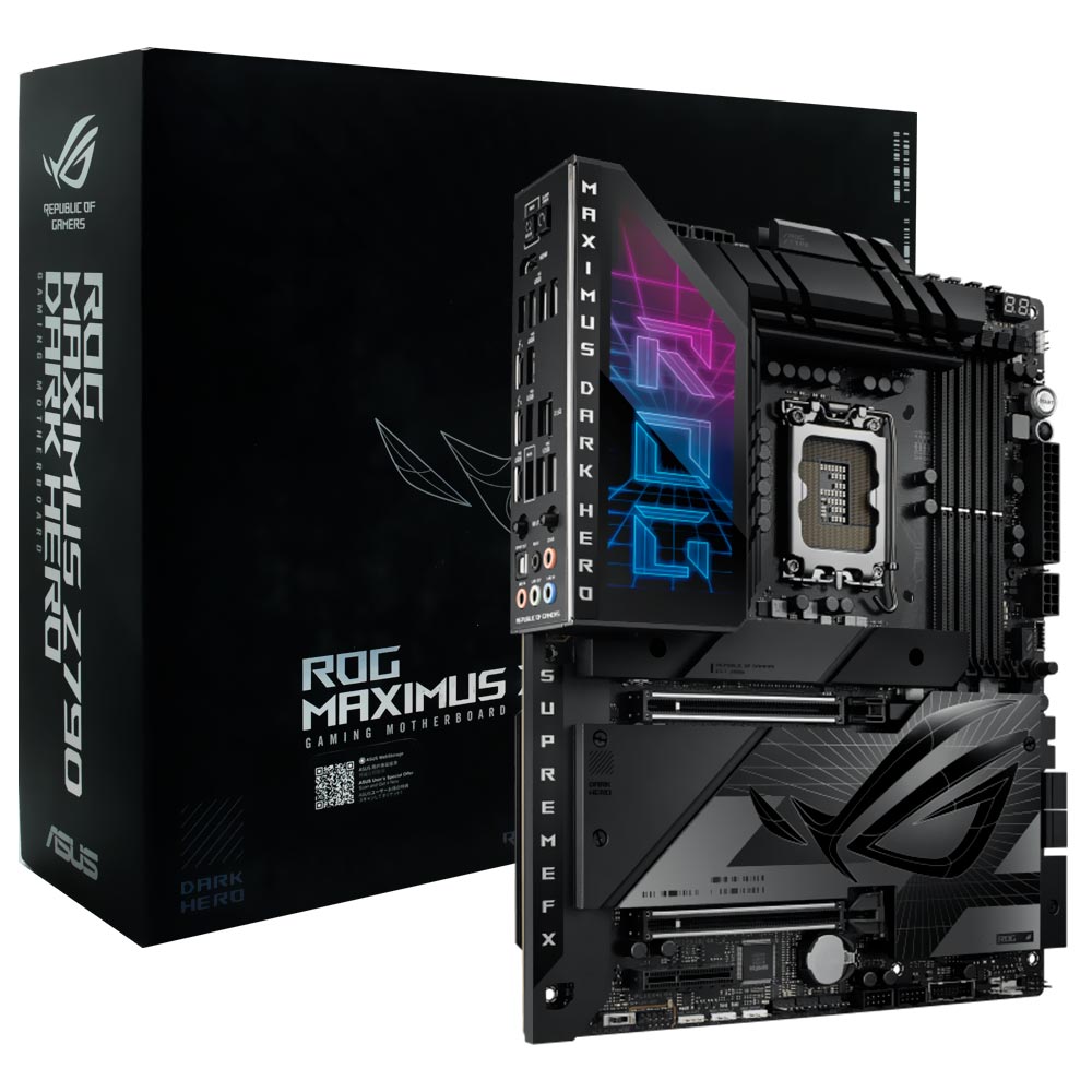 Placa Mãe ASUS ROG Maximus Z790 Dark Hero LGA 1700 / DDR5