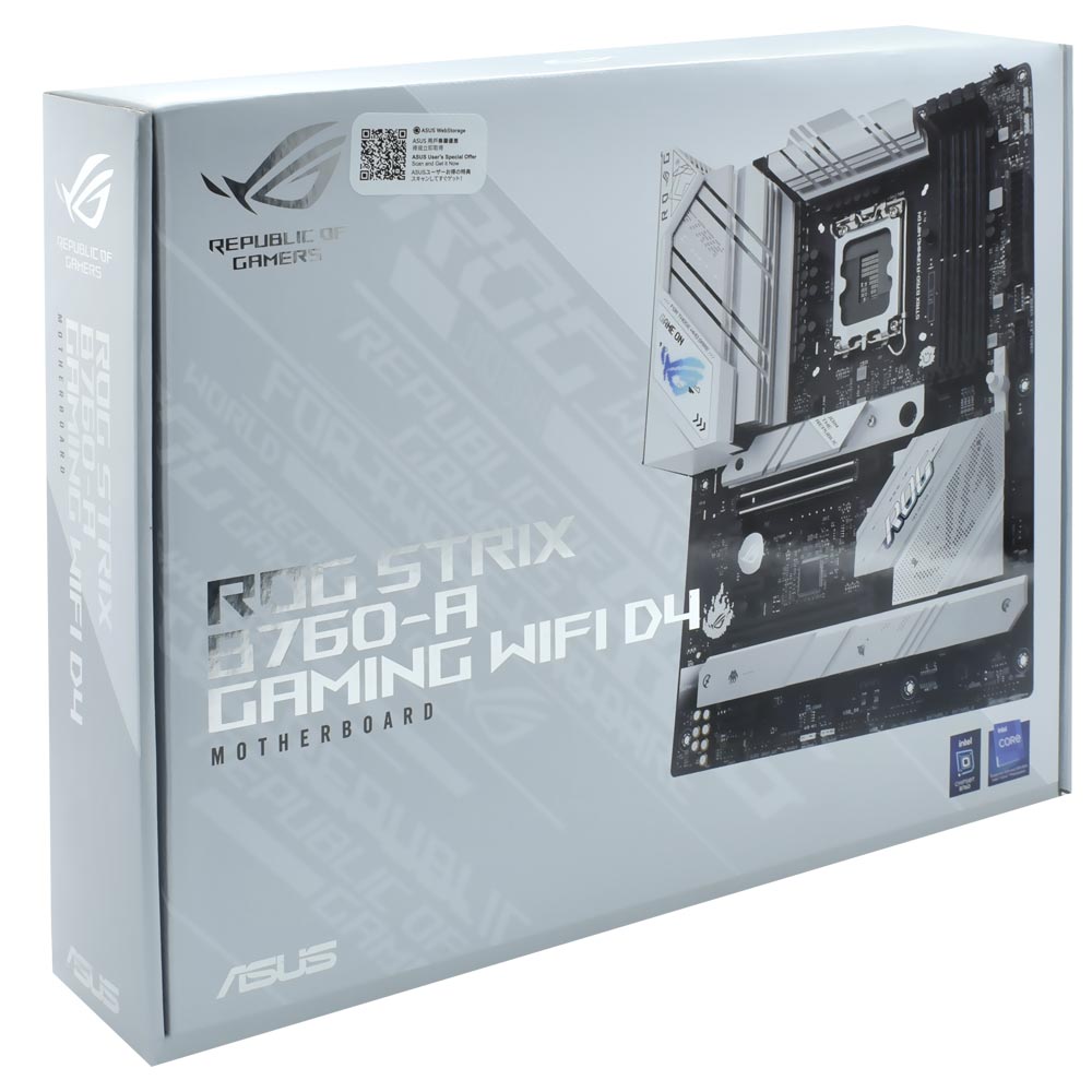 Placa Mãe ASUS ROG Strix B760-A Gaming Wi-Fi D4 Socket LGA 1700 / DDR4