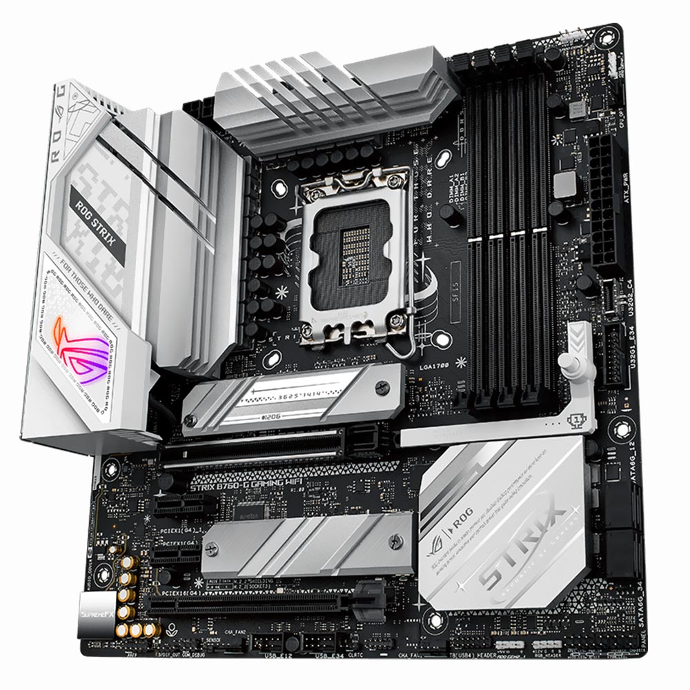 Placa Mãe ASUS ROG Strix B760-G Gaming Wi-Fi Socket LGA 1700 / DDR5