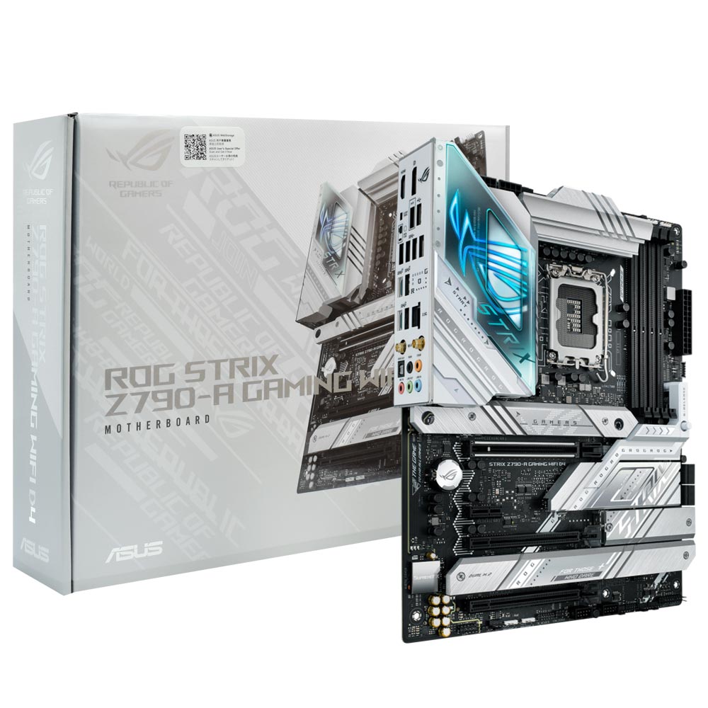 Placa Mãe ASUS ROG Strix Z790-A Gaming Wi-Fi D4 Socket LGA 1700 / DDR4