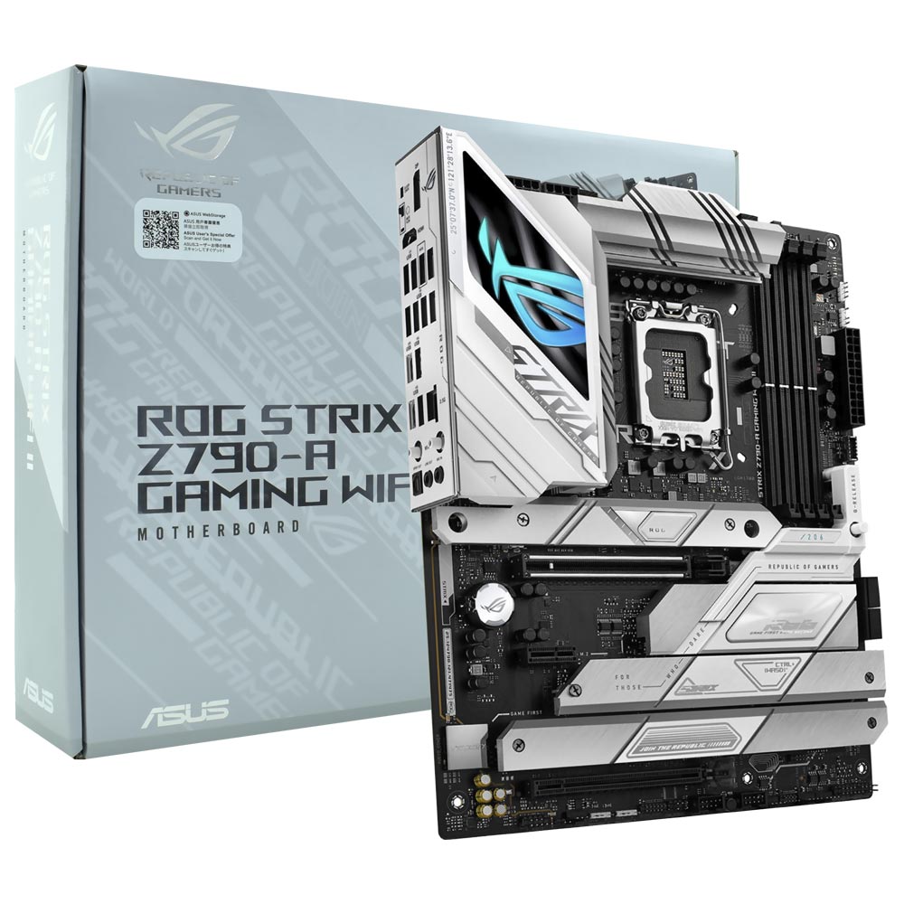 Placa Mãe ASUS ROG Strix Z790-A Gaming Wi-Fi II Socket LGA 1700 / DDR5