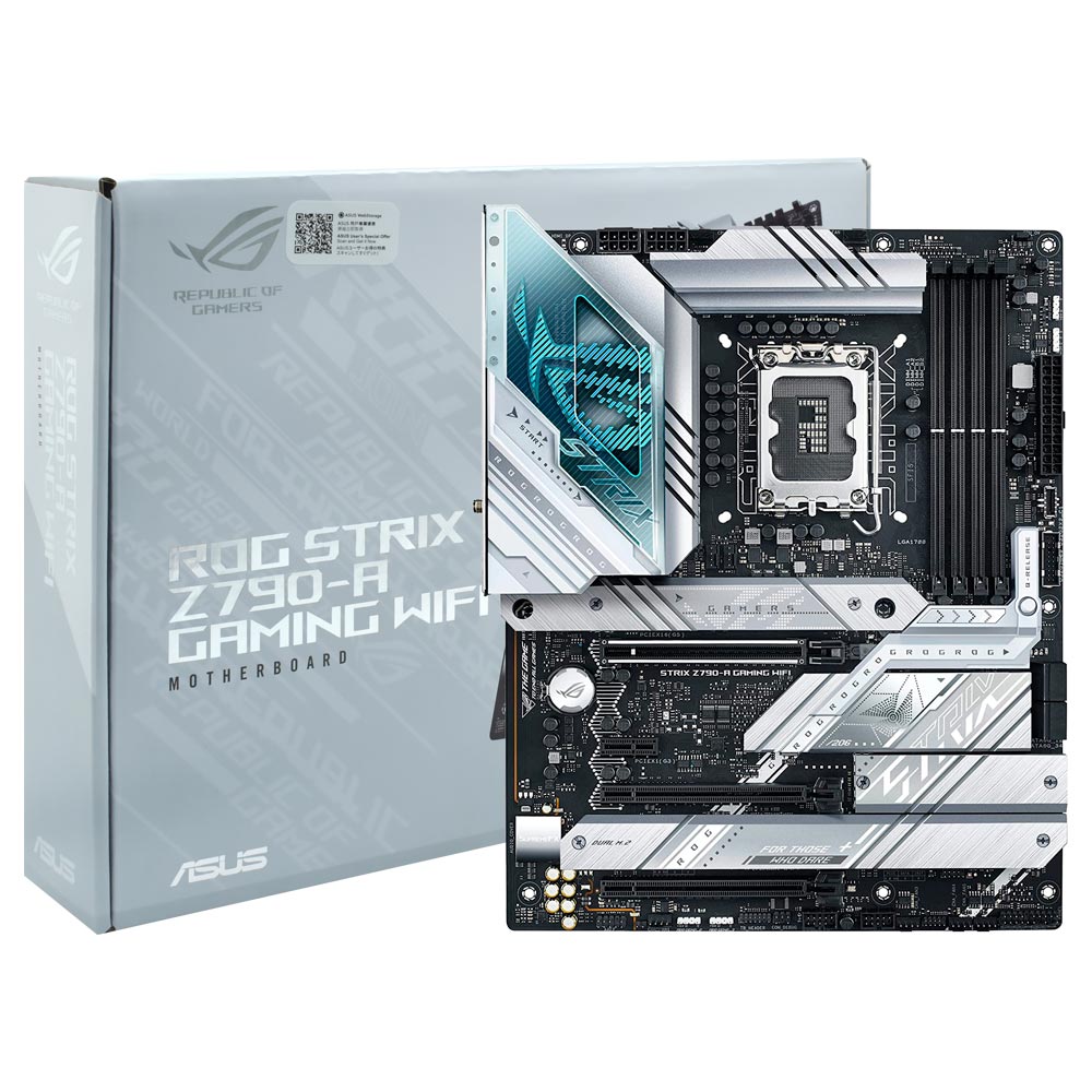 Placa Mãe ASUS ROG Strix Z790-A Gaming Wi-Fi Socket LGA 1700 / DDR5