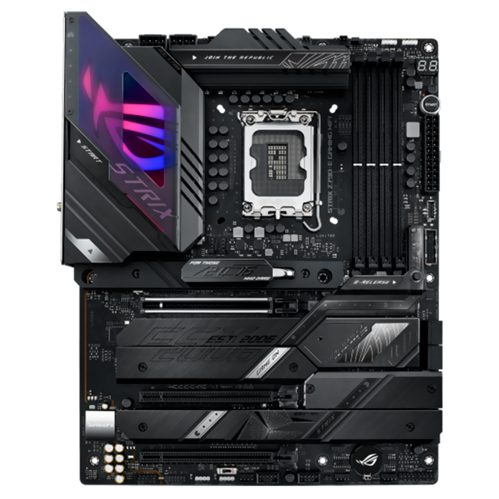 Placa Mãe ASUS ROG Strix Z790-E Gaming Wi-Fi Socket LGA 1700 / DDR5