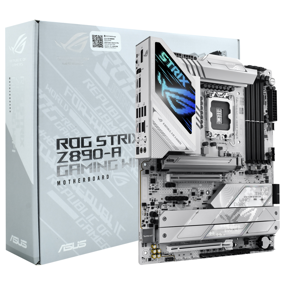 Placa Mãe ASUS ROG Strix Z890-A Gaming Wi-Fi Socket LGA 1851 / DDR5