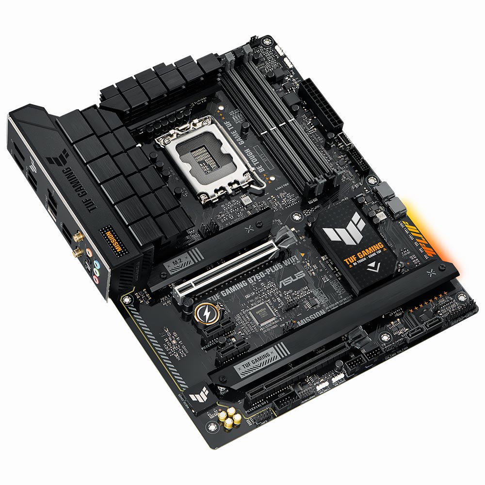 Placa Mãe ASUS TUF Gaming B760-PLUS Wi-Fi Socket LGA 1700 / DDR5