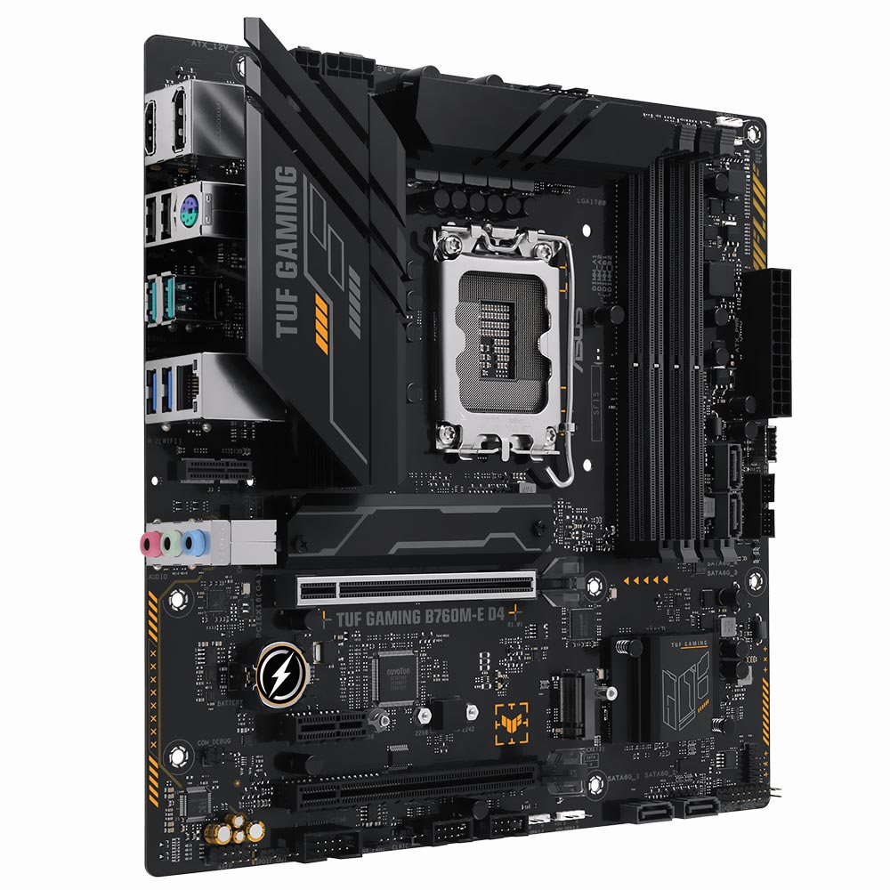 Placa Mãe ASUS TUF Gaming B760M-E D4 Socket LGA 1700 / DDR4
