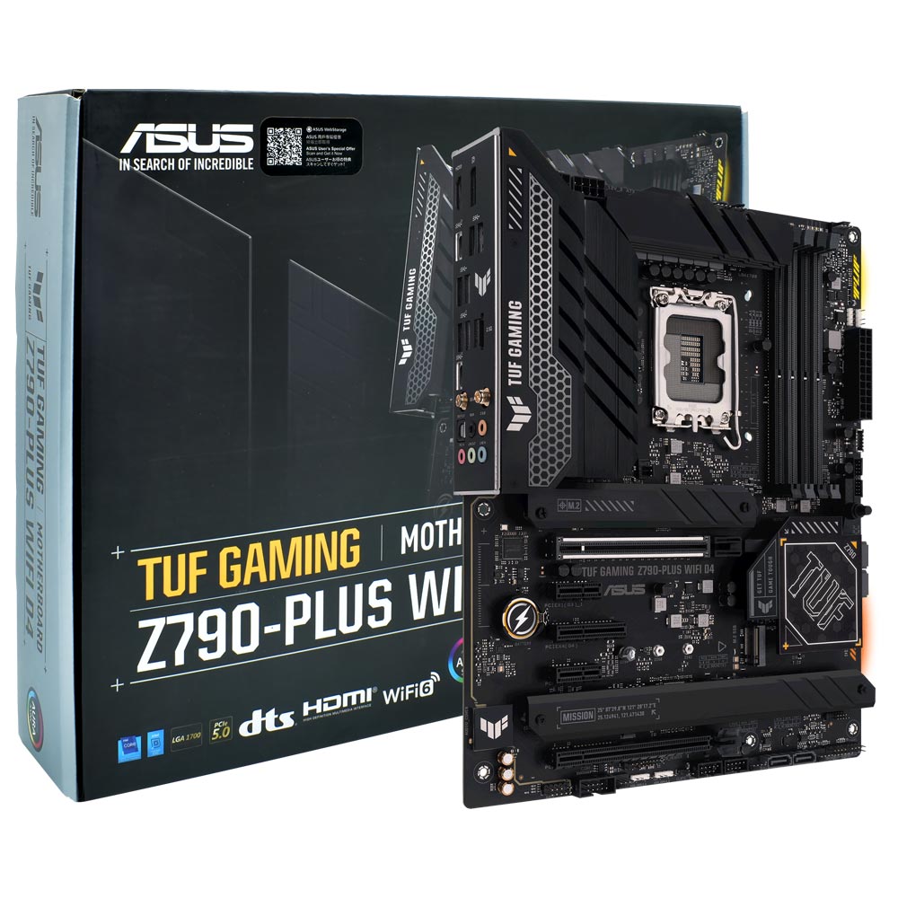 Placa Mãe ASUS TUF Gaming Z790-PLUS Wifi 90MB1D80-M0EAY0I