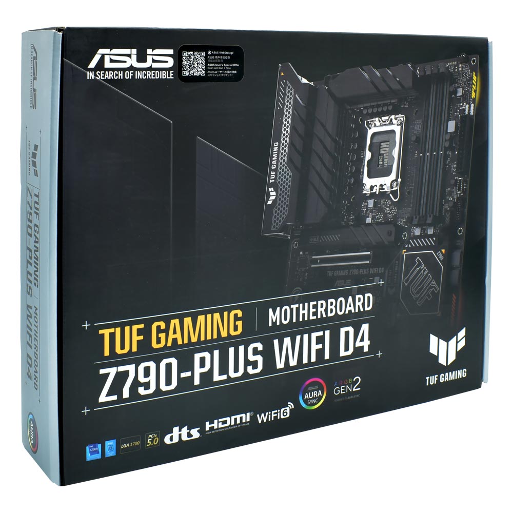 Placa Mãe ASUS TUF Gaming Z790-PLUS Wi-Fi D4 Socket LGA 1700 / DDR4