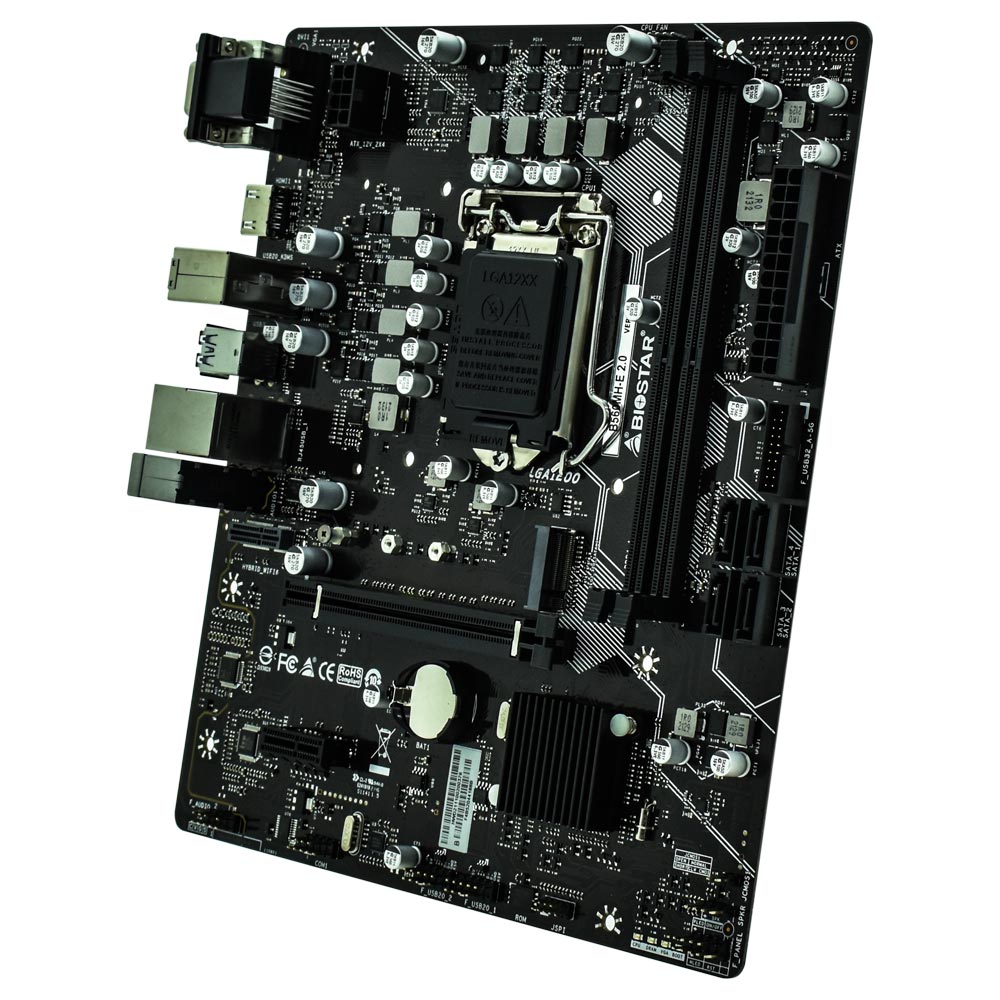 Placa Mãe Biostar B560MH-E 2.0 Socket LGA 1200 / VGA / DDR4 