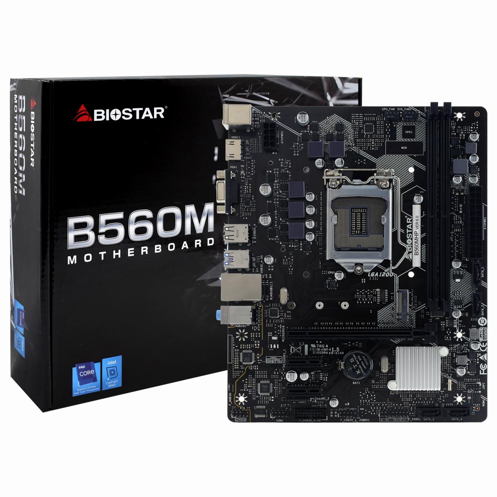 Placa Mãe Biostar B560MHP Socket LGA 1200 / VGA / DDR4