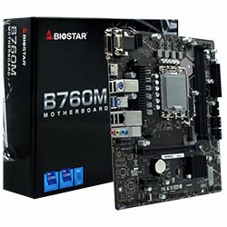 Placa Mãe Biostar B760MX2-E Socket LGA 1700 / VGA / DDR5