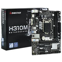 Placa Mãe Biostar H310MHP Socket LGA 1151 / VGA / DDR4  