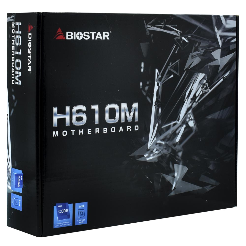 Placa Mãe Biostar H610MHP Socket LGA 1700 / VGA / DDR4