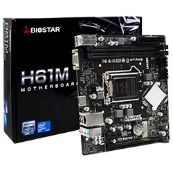 Placa Mãe Biostar H61MHV3 Socket LGA 1155 / VGA / DDR3